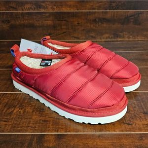 Ugg Tasman LTA Red Puffer Outdoor Slipper Shoe Treadlite Mens